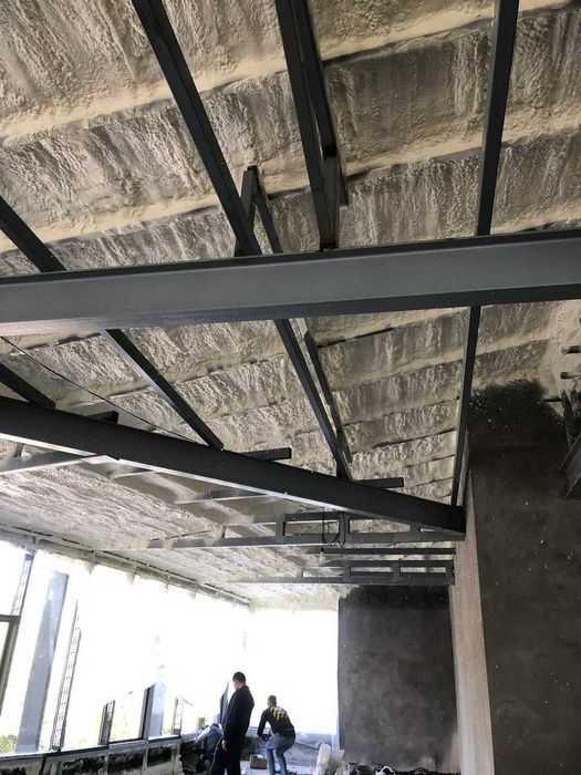 Пена сепиш Pena sepish Бесшовная изоляция Крыши Пенополиуретаном