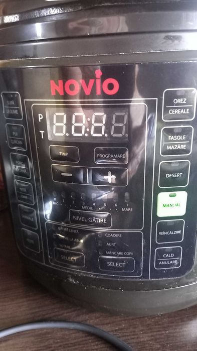 Multicooker sub presiune nou, capacitate 6 litri si carte rețete