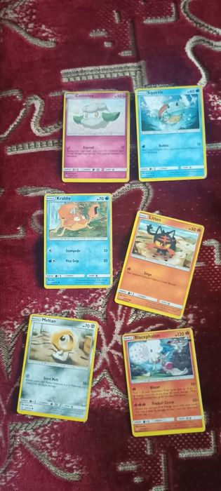 Cartonașe Pokemon