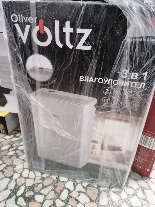 Влагоуловител Oliver Voltz OV51763A,до 45 м2,150м3/ч,1,8л, 12л/ден