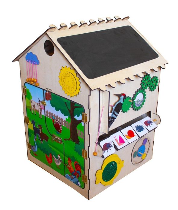 Бизидомик. Бизихаус. Бизиборд для детей.