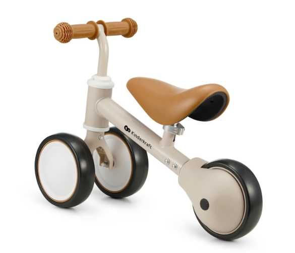 Tricicletă de echilibru Kinderkraft -  bej – ca nouă
