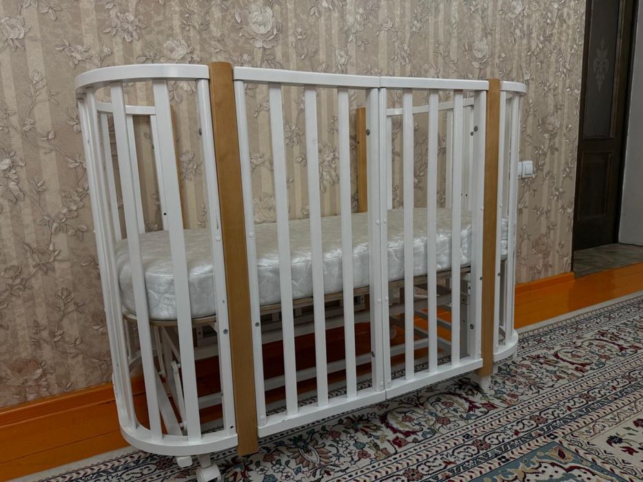 Лисенек манеж кровать. Детский.