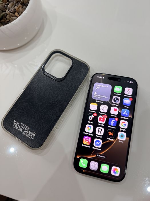 Iphone 16 pro, Black Titanium, 128gb