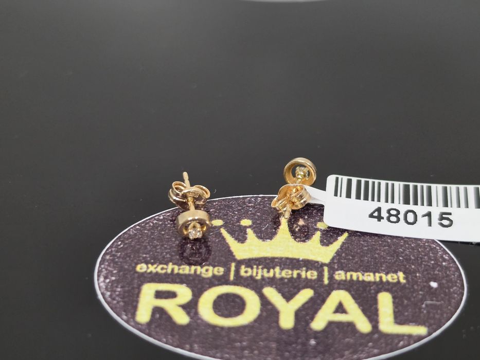 Bijuteria Royal: Cercei air 14k 0.42 gr