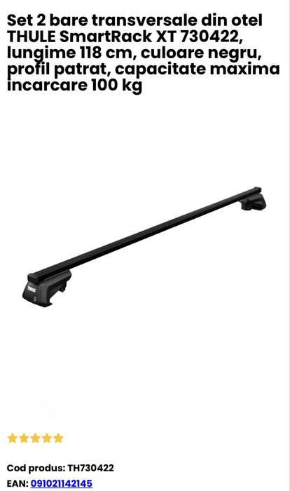 Thule bare reglabile Thule Mercedes a cla infiniti