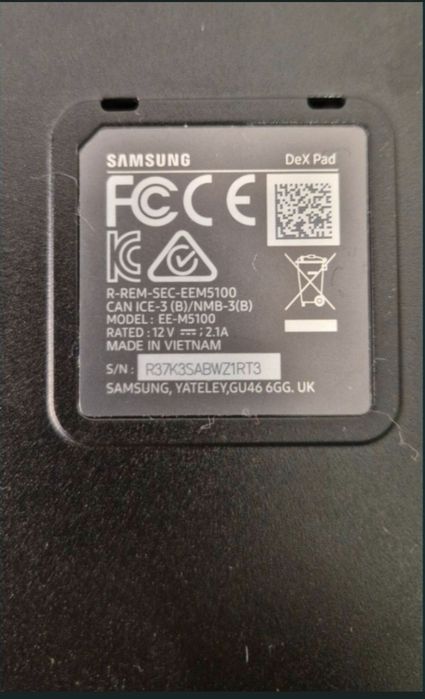 Vând Samsung Dex Pad