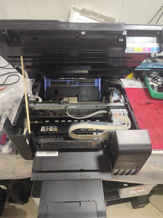 Epson l3100. Цветной струйный