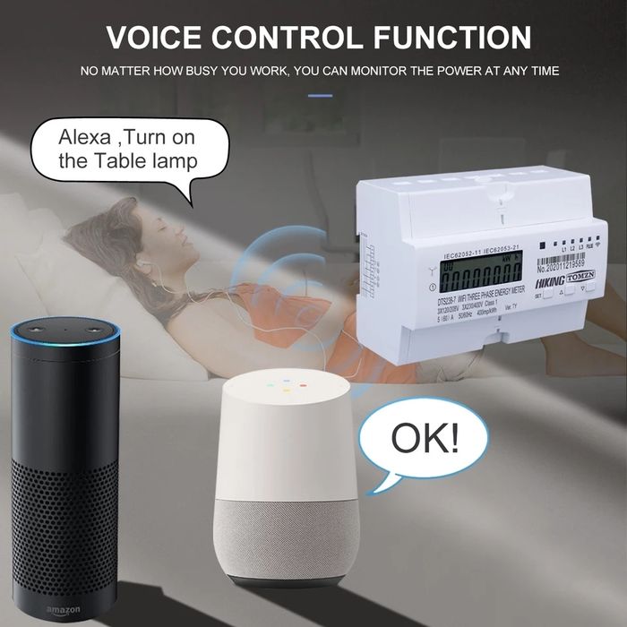 80A Трифазен WiFi електромер