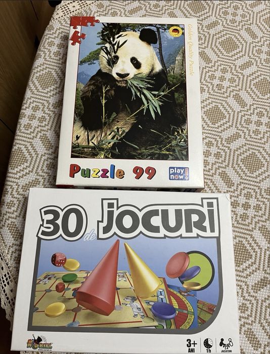 Puzzle si joc de masa in stare foarte buna!