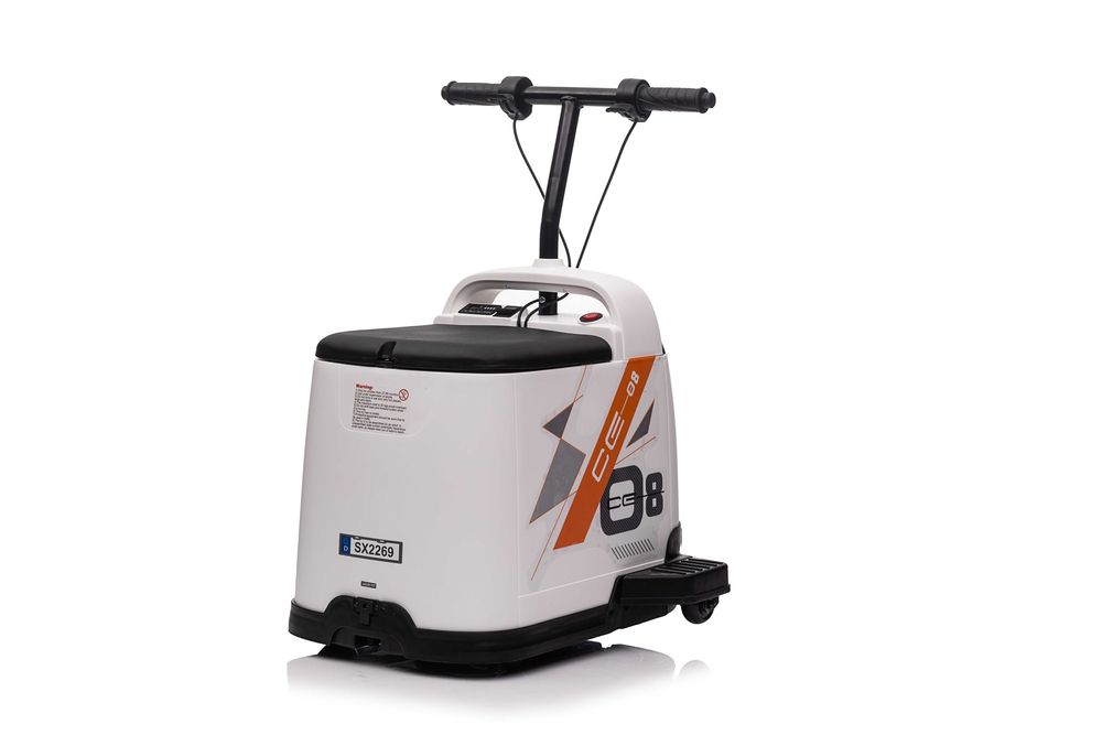 Masinuta electric pt copii, Kinderauto Box-Car 360, 180W, 24V, alba