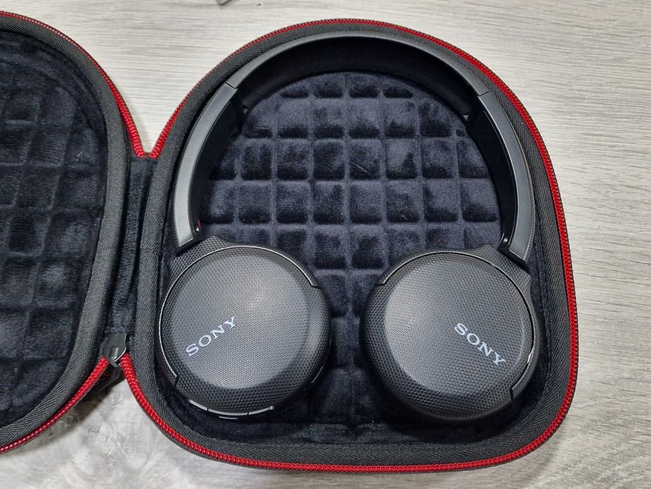 Безжични слушалки Sony - WH-CH510, черни