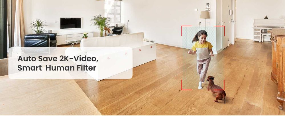 LItokam Wifi въртящи се камери- 2 бр. 2K