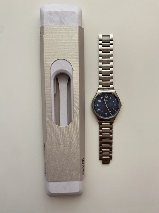 Мъжки часовник Swatch SKIN Blue