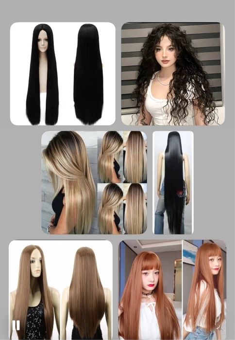 Әр түрлі париктер