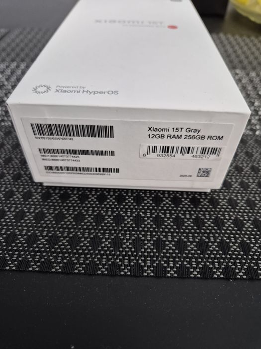 Xiaomi 15T Gray 12 GB RAM 256 GB