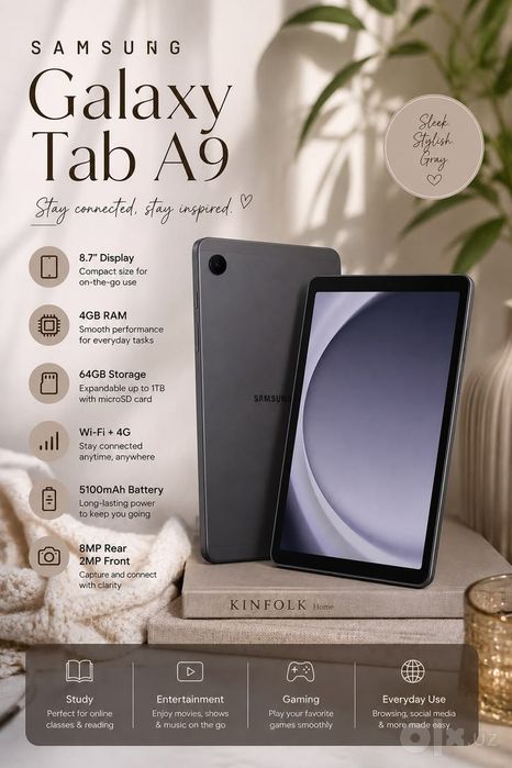 Tab a9 planshet sotiladi