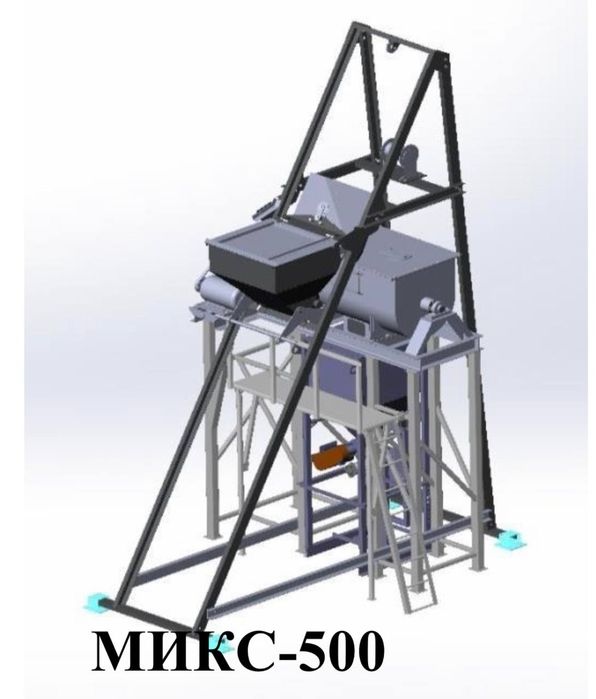 Линия для производства сухих строительных смесей!