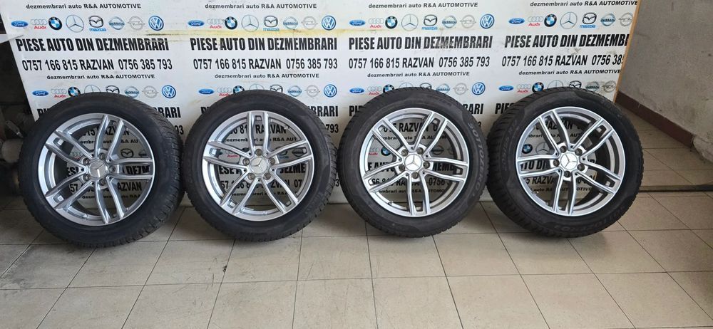 Jante Vw Seat Skoda Audi Q3 Tiguan T-Roc Golf Passat Kamiq Karoq Golf Leon R17 5X112 205/55R17 M+S Pirelli