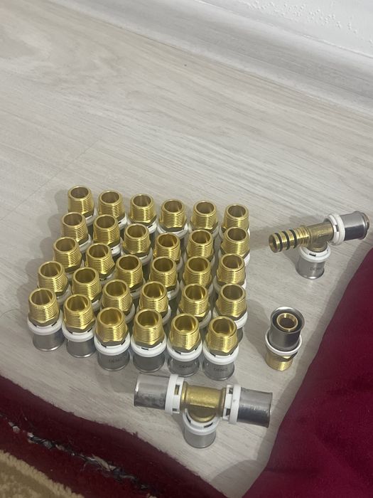 Соединитель пресс 20×1/2 наружная резьба