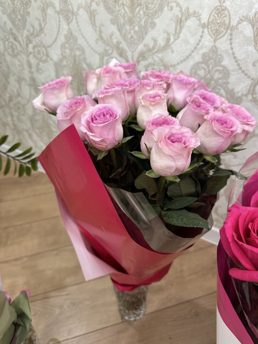 Букет цветов 25 роз