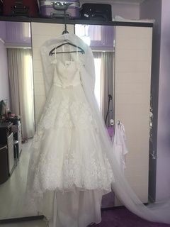 Продам свадебное платье размер xs