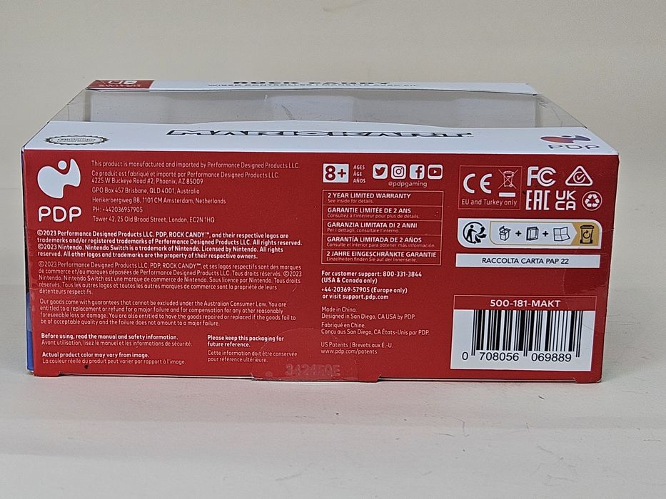 Nintendo Switch Rock Candy Super Mario PDP
Preț 90 lei
Plata con