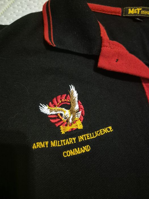 Tricou Polo Army Military Intelligence,  mărimea L