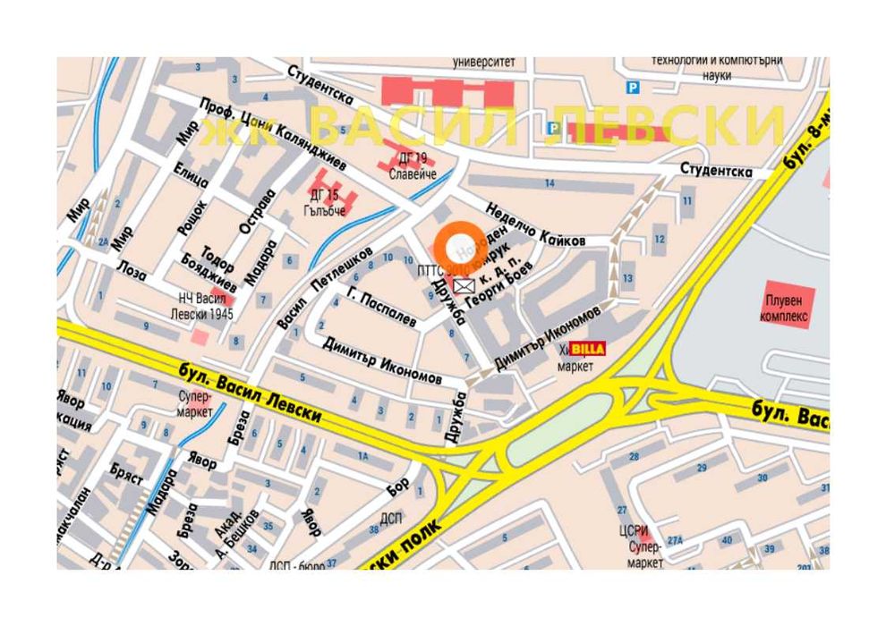 Дава се под наем Гараж / Паркомясто в Варна, Левски - 15 кв.м за 91.8 € - Снимка #1