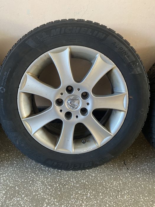 Jante aliaj 16” 5x114.3+Michelin Alpin 6-Renault, Dacia,Nissan,Mazda
