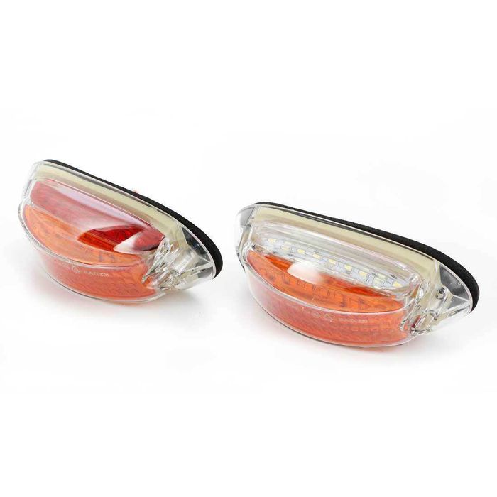 1 бр. ЛЕД LED габарити рогчета  за вертикален монтаж , 12-24V