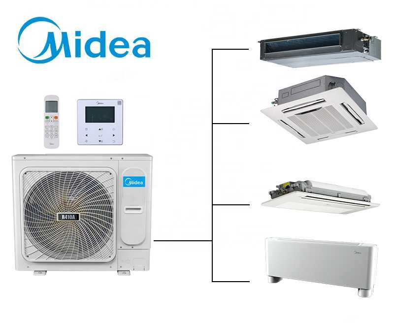 Mini VRF Atom-16 кВт Midea | VRV | ВРФ | ВРВ | на складе в Ташкенте