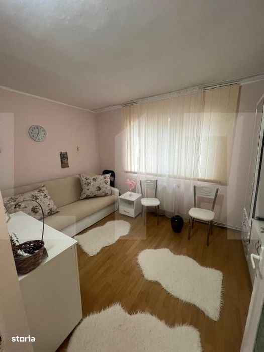 Apartament spatios 49 mp, 2 dormitoare, balcon – Zona Doja