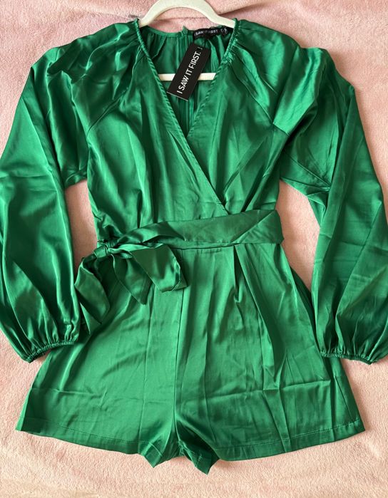 Ново гащеризонче I saw it first в уникален зелен цвят