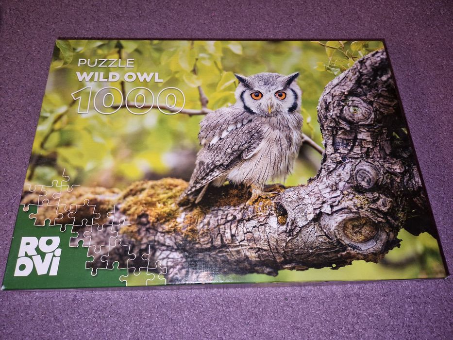 Puzzle 1000 piese,bufnita salbatica