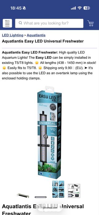 Lampa acavariu full spectrum