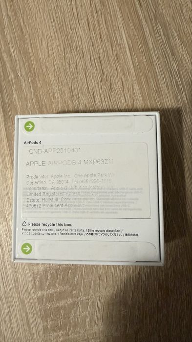 Casti Apple Airpods 4