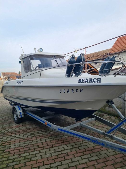 Barca Galia 640 pilothause suzuki DF 140 si peridoc 1800 kg