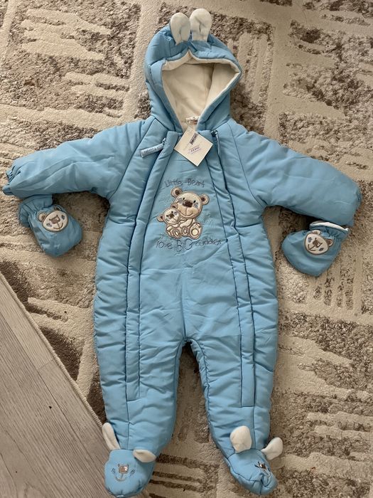 Детский зимний комбинезон