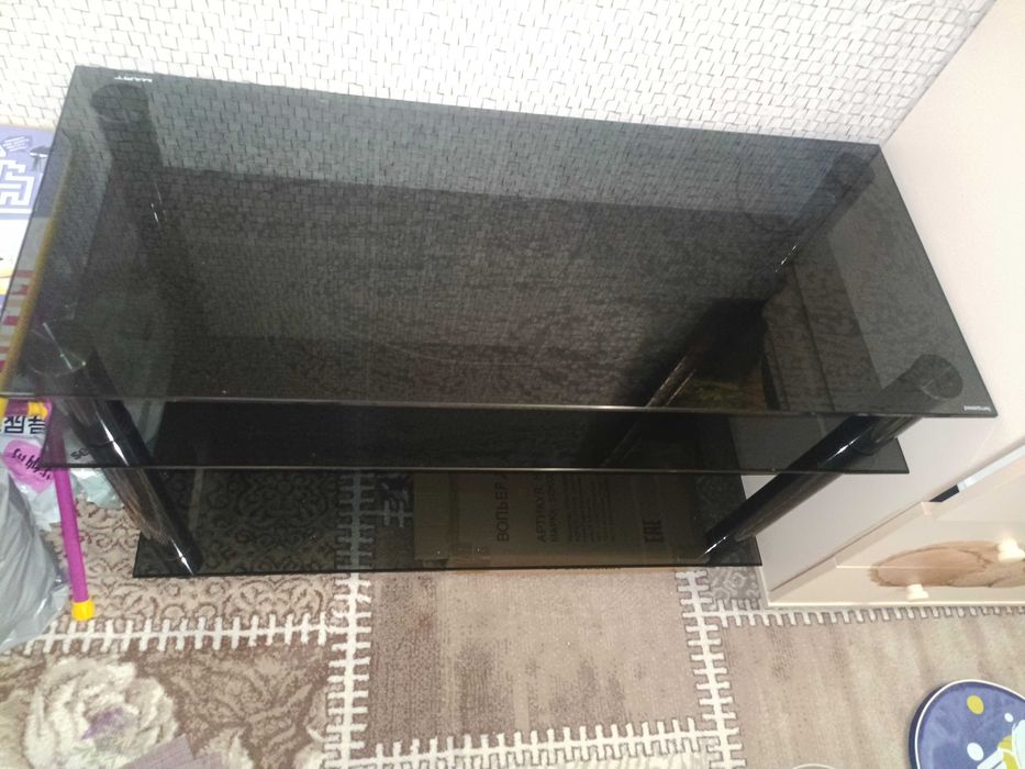 Стол/тумба стеклянный