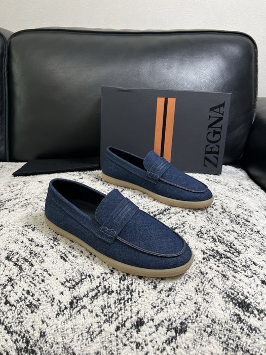 Mocasini Zegna , calitate premium , pe comanda , noi , 44