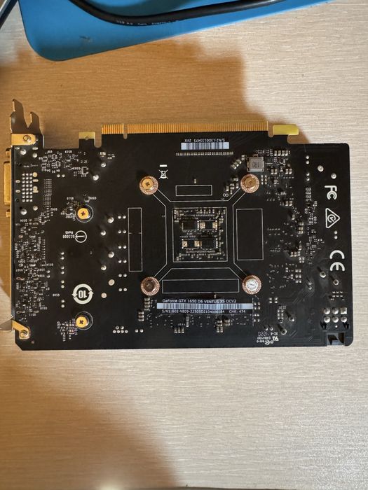Видеокарта MSI Ventus GTX 1650 4GB