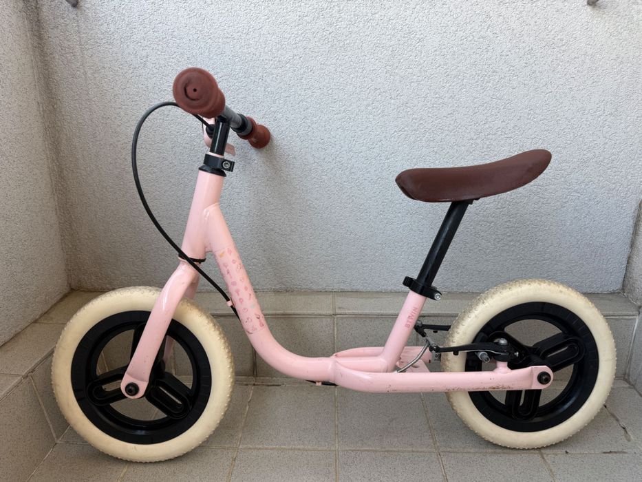 Bicicleta fara pedale B-Twin roz  - copii / fetite