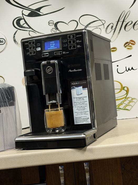 Кафемашина кафе автомат Saeco PicoBarista с гаранция
