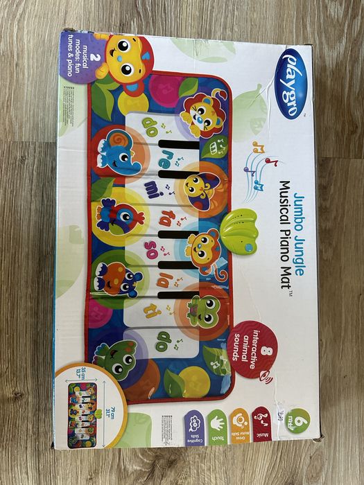 Playgro музикално пиано-пътека 3 в1