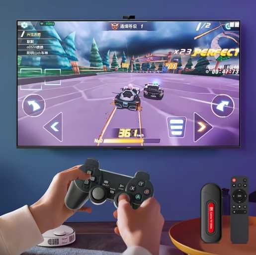 Безжична ретро конзола Q9 PRO с Android 16 40000+ игри