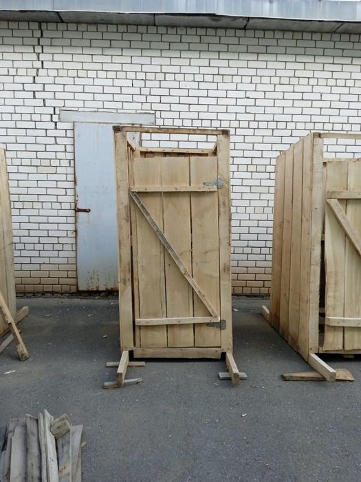 Туалет агаштан жасалган