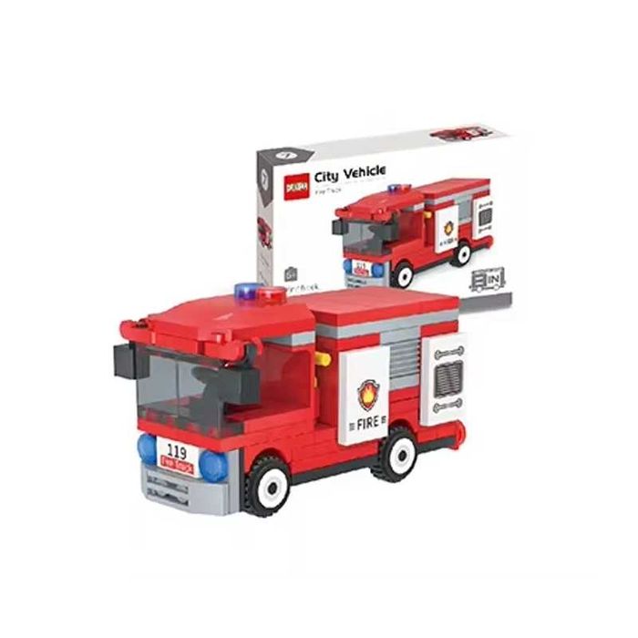 Мини Конструктор City Cars с нано части