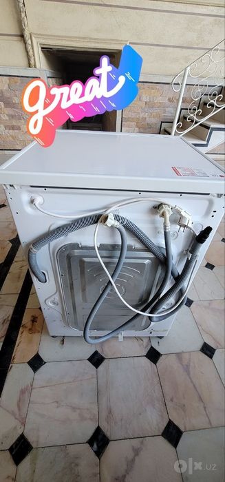 Кир мошина LG 8кг инверторли