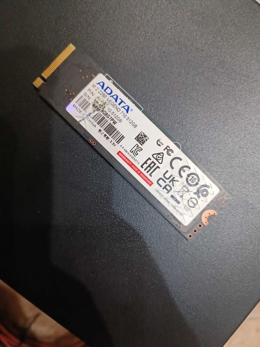 Обмен nvme ссд  adata
